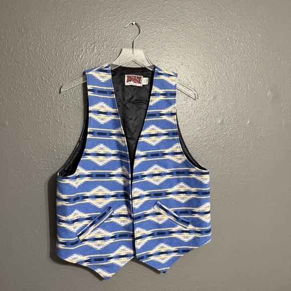 Warm Springs Clothing Other - Warm Springs Clothing Vintage Western Wool Vest Size L
